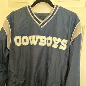 Navy Dallas Cowboys NFL pullover